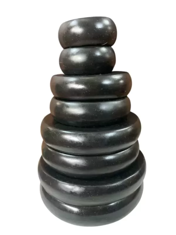 Kit 10 Pedras Quentes Vulcânicas Calibradas Para Massagem