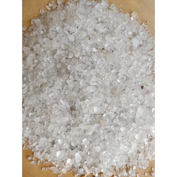 Cascalho de Cristal Transparente Ideal para Aquário Artesanato Orgonite Mandalas