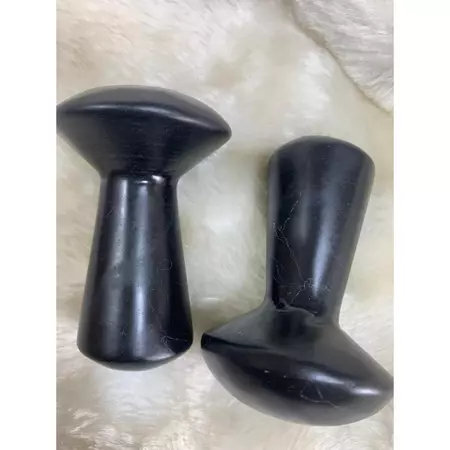 Massageador Pedra Vulcânica Modelo Cogumelo ou Pino Linha Rocha Makawee