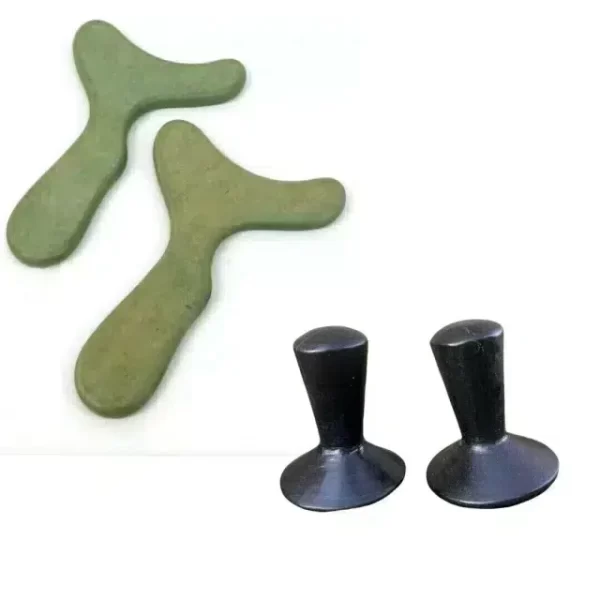 Kit 2 Pantalas + 2 Cogumelos Massageadores
